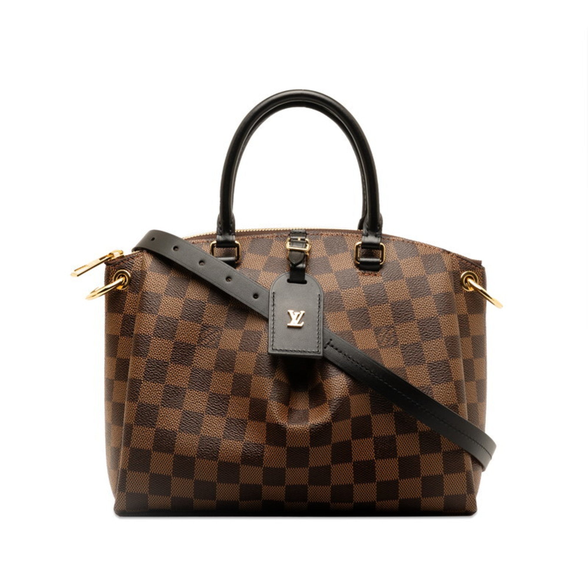 Louis Vuitton  Pvc Leather Handbag Shoulder Bag