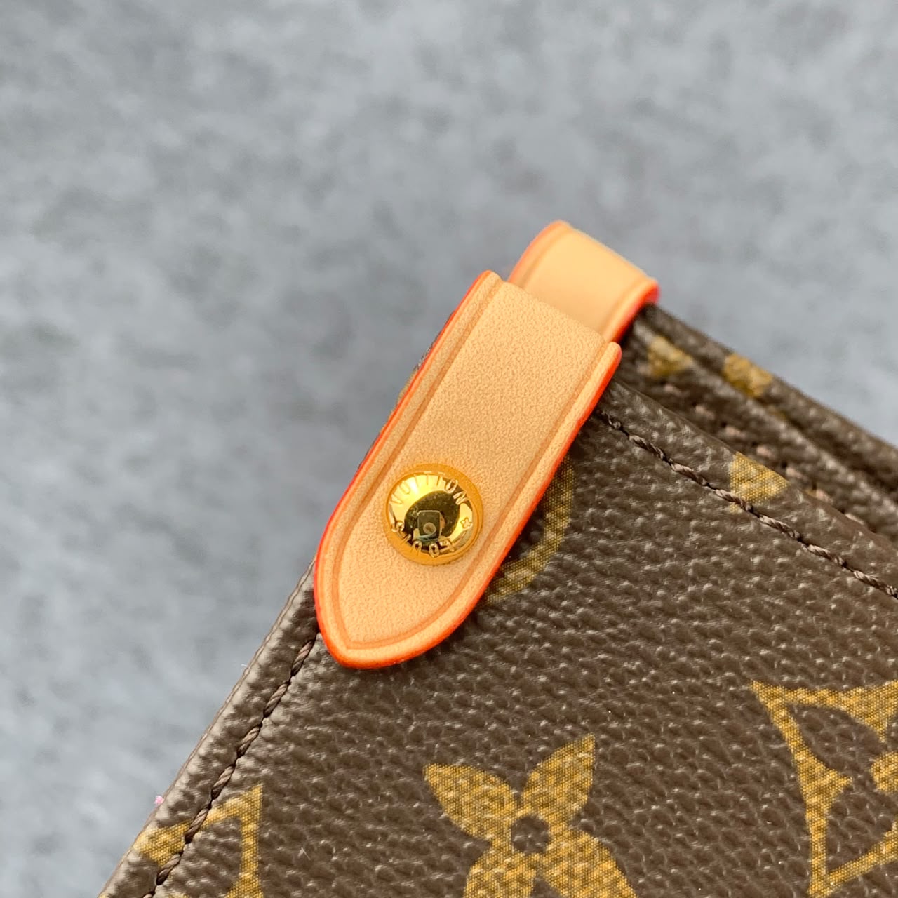 LV YK Onthego PM Pumpkin Print