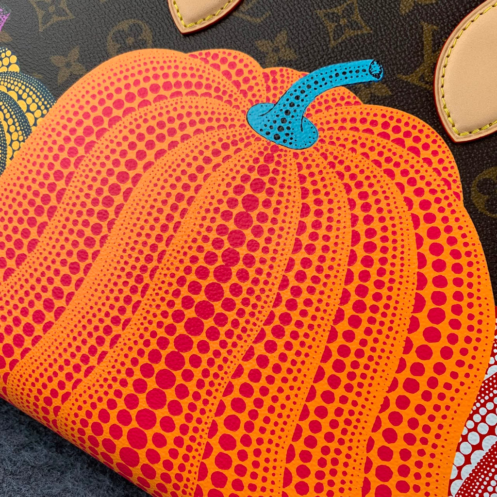 LV YK Onthego PM Pumpkin Print
