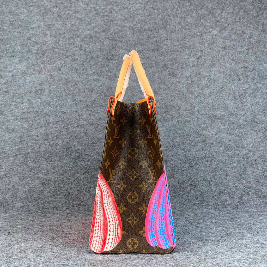 LV YK Onthego PM Pumpkin Print