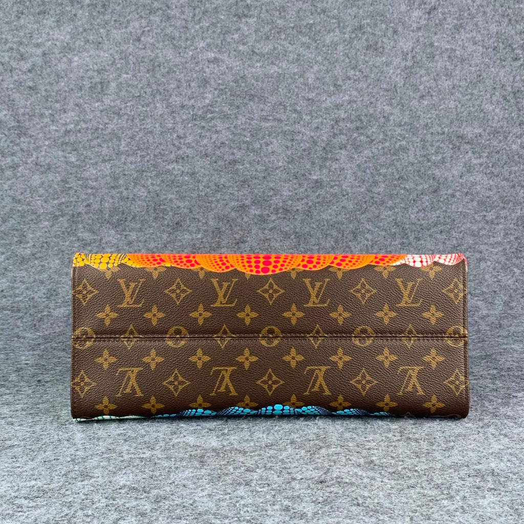 LV YK Onthego PM Pumpkin Print