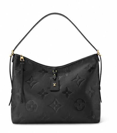 LV CarryAll MM Shoulder Bag-Black
