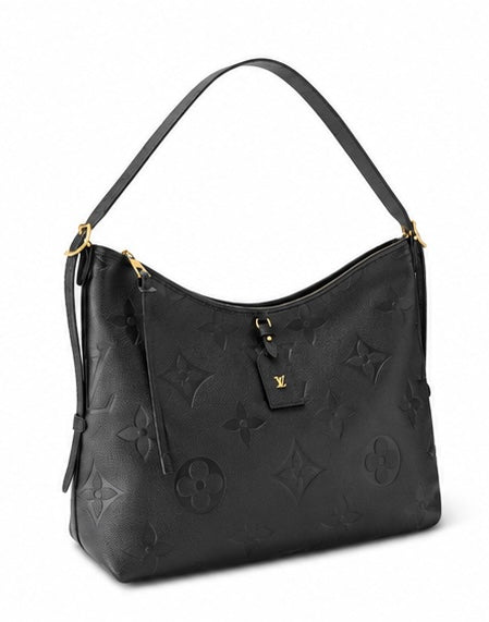 LV CarryAll MM Shoulder Bag-Black