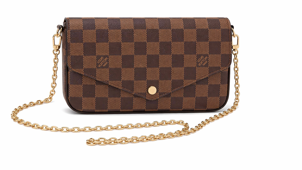 LV Pochette Félicie Shoulder Bag-Damier