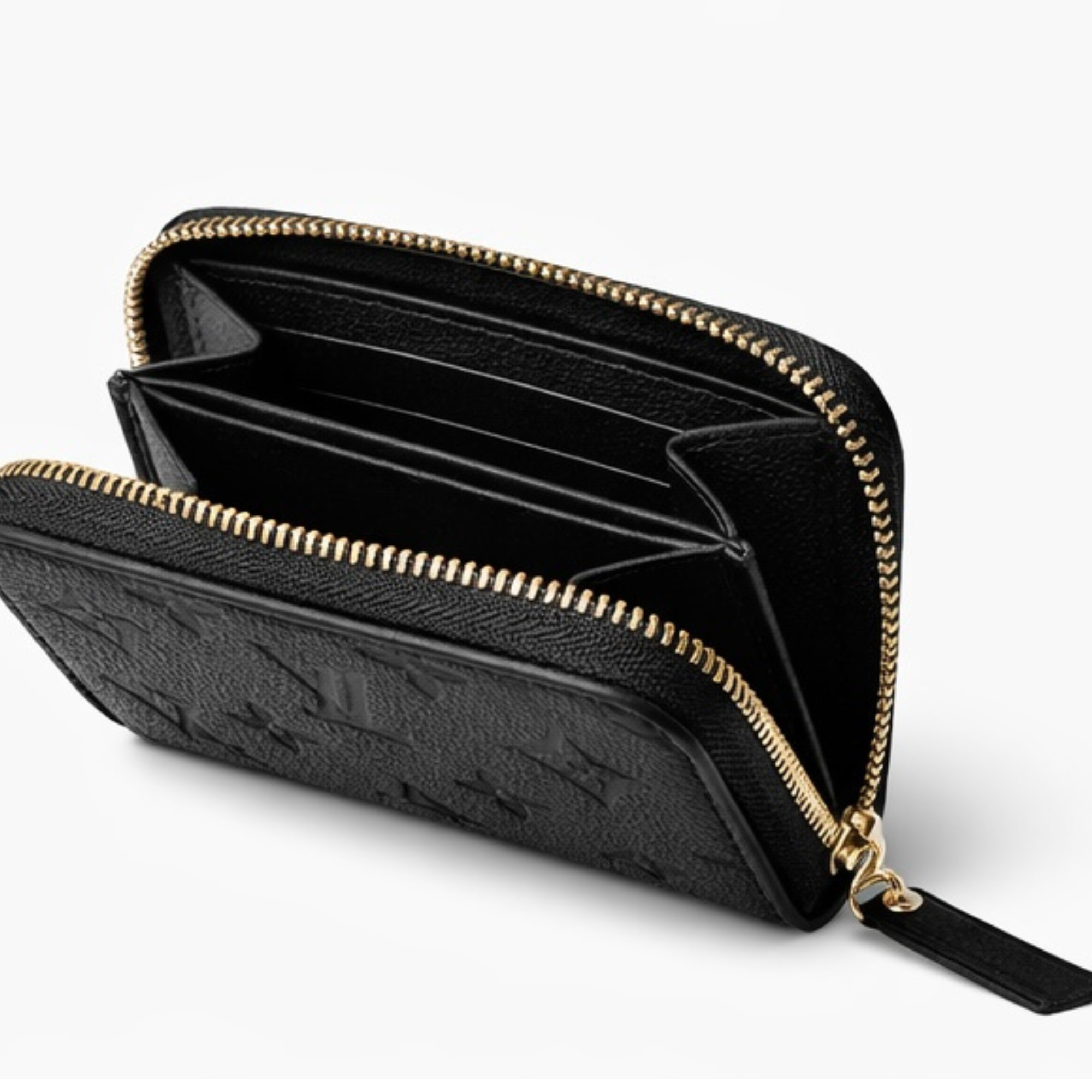 LV Zippy Embossed Coin Wallet