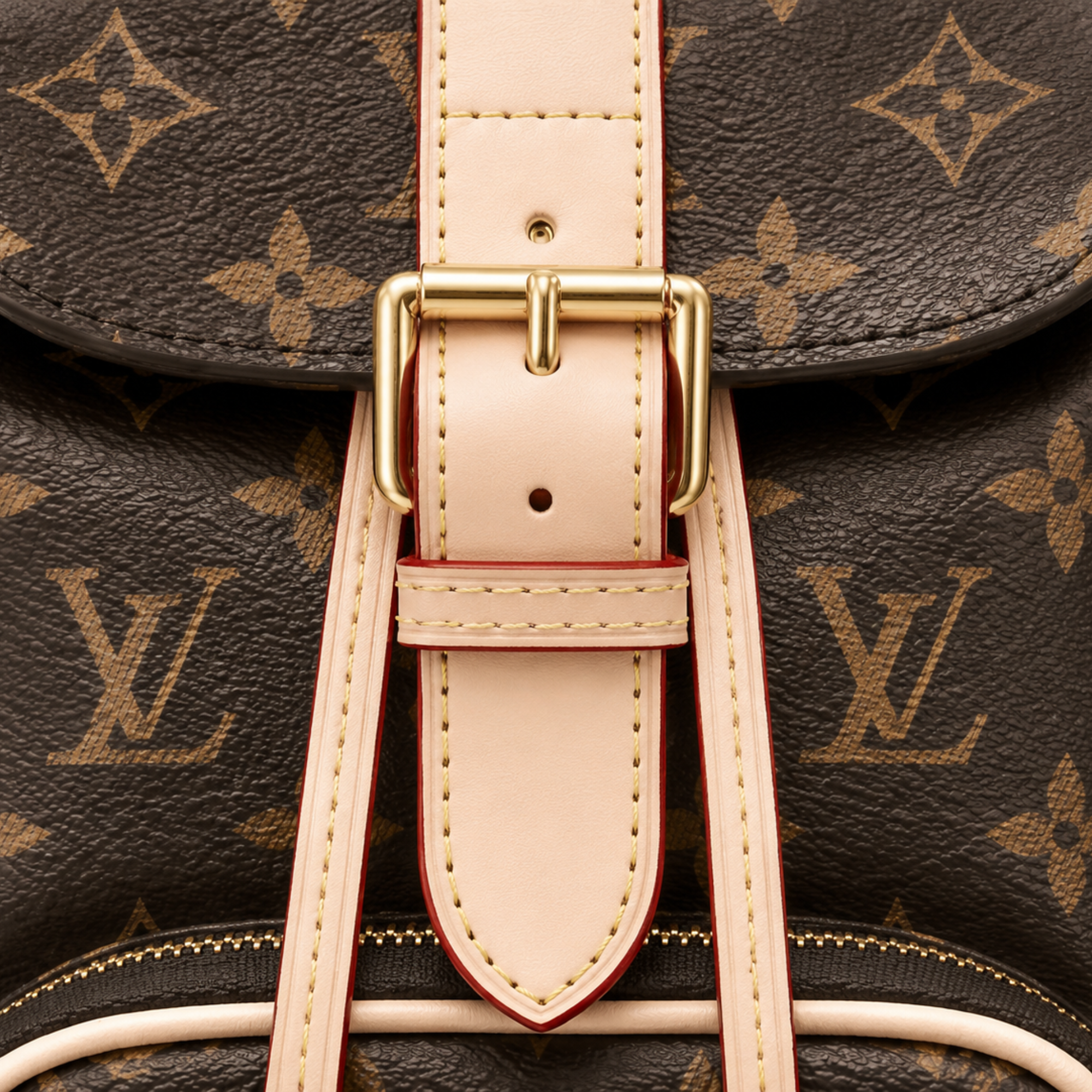 LV Monogram Montsouris Style Backpack
