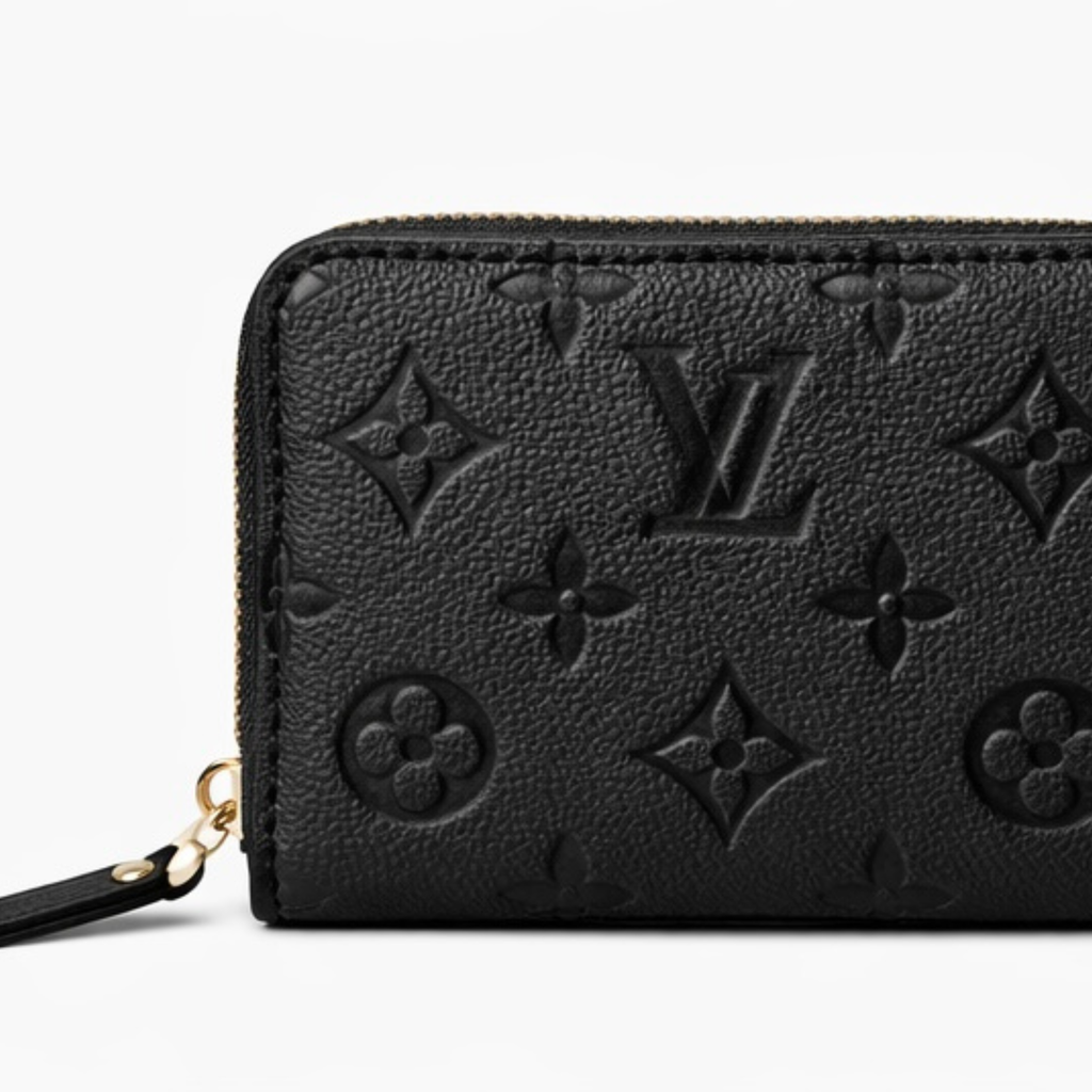 LV Zippy Embossed Coin Wallet