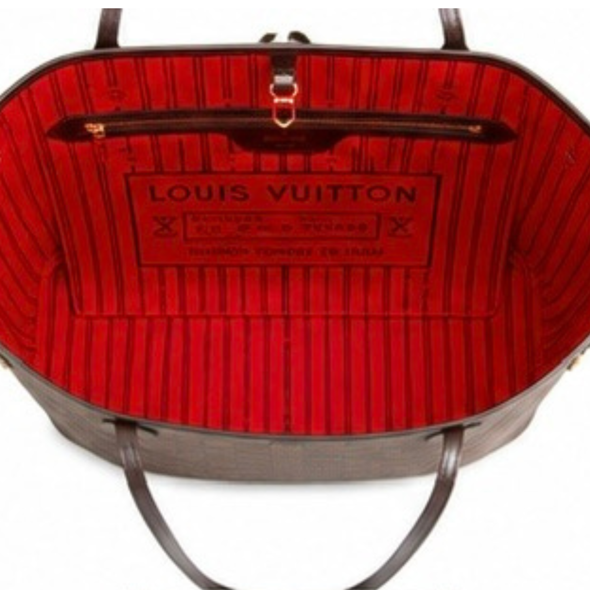 LV Neverfull MM Damier Ebene Tote Bag
